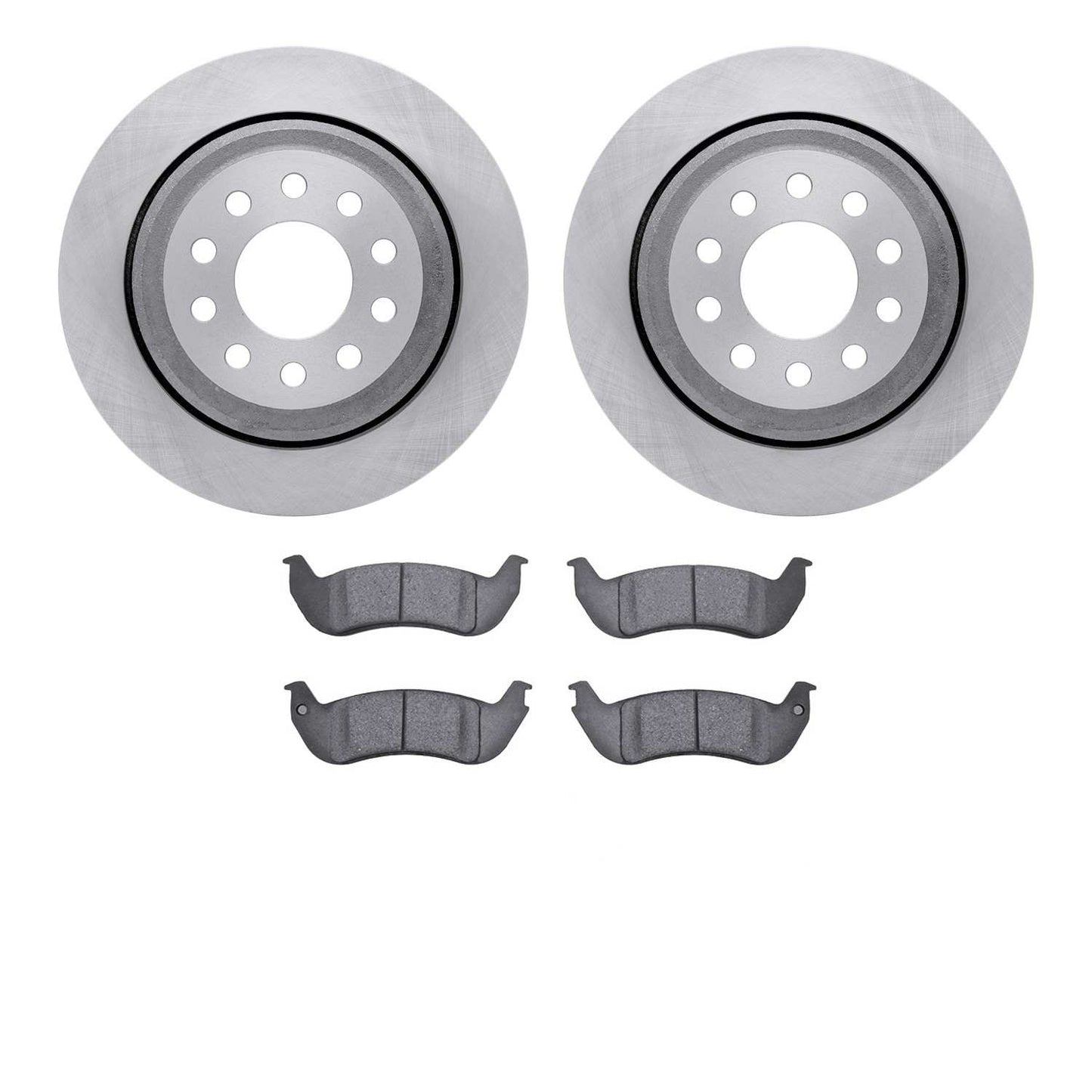 Dynamic Friction Company Disc Brake Pad and Rotor / Drum Brake Shoe and Drum Kit 6302-55005