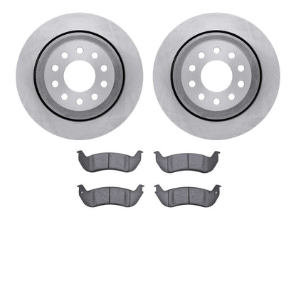 Dynamic Friction Company Disc Brake Pad and Rotor / Drum Brake Shoe and Drum Kit 6302-55005