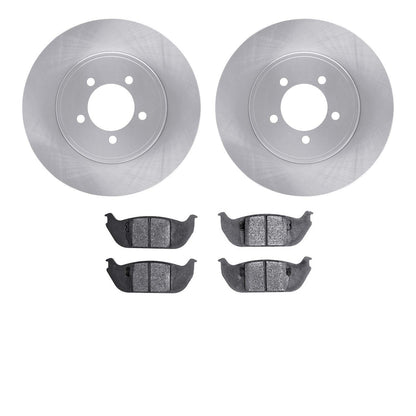 Dynamic Friction Company Disc Brake Pad and Rotor / Drum Brake Shoe and Drum Kit 6302-55006