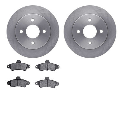 Dynamic Friction Company Disc Brake Pad and Rotor / Drum Brake Shoe and Drum Kit 6302-56021