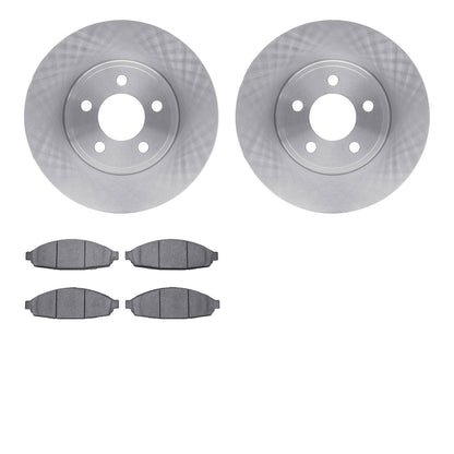 Dynamic Friction Company Disc Brake Pad and Rotor / Drum Brake Shoe and Drum Kit 6302-56033