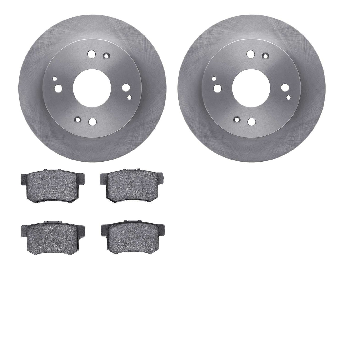 Dynamic Friction Company Disc Brake Pad and Rotor / Drum Brake Shoe and Drum Kit 6302-59043