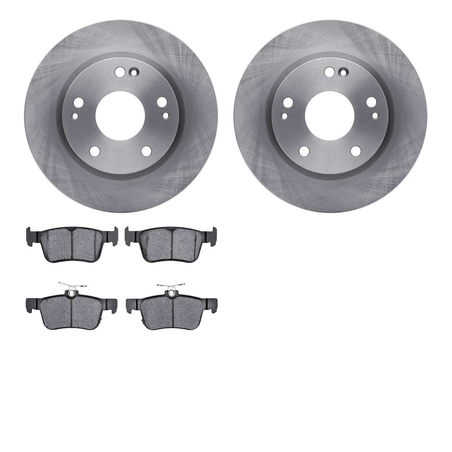 Dynamic Friction Company Disc Brake Pad and Rotor / Drum Brake Shoe and Drum Kit 6302-59107