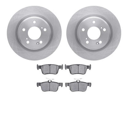 Dynamic Friction Company Disc Brake Pad and Rotor / Drum Brake Shoe and Drum Kit 6302-59108