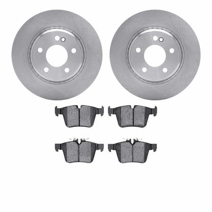 Dynamic Friction Company Disc Brake Pad and Rotor / Drum Brake Shoe and Drum Kit 6302-63186