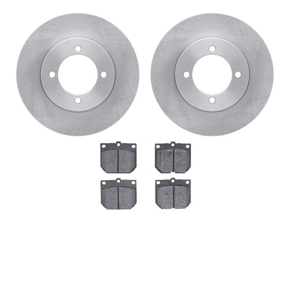 Dynamic Friction Company Disc Brake Pad and Rotor / Drum Brake Shoe and Drum Kit 6302-67006