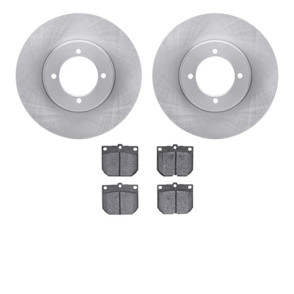 Dynamic Friction Company Disc Brake Pad and Rotor / Drum Brake Shoe and Drum Kit 6302-67007