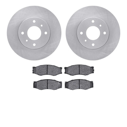 Dynamic Friction Company Disc Brake Pad and Rotor / Drum Brake Shoe and Drum Kit 6302-67018