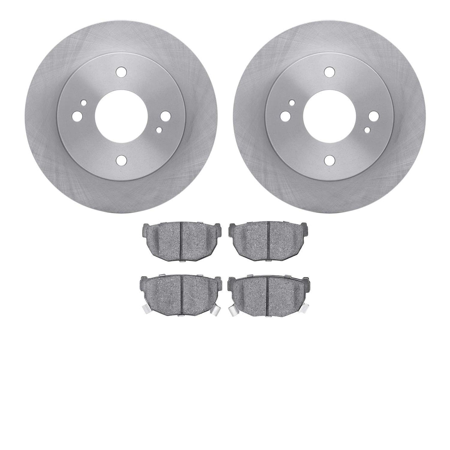 Dynamic Friction Company Disc Brake Pad and Rotor / Drum Brake Shoe and Drum Kit 6302-67032