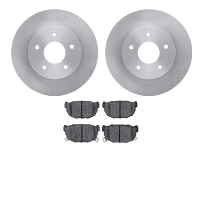 Dynamic Friction Company Disc Brake Pad and Rotor / Drum Brake Shoe and Drum Kit 6302-67034