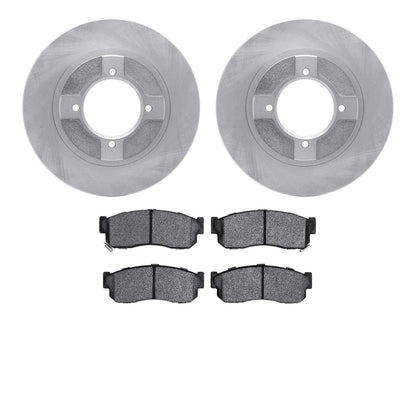 Dynamic Friction Company Disc Brake Pad and Rotor / Drum Brake Shoe and Drum Kit 6302-67041