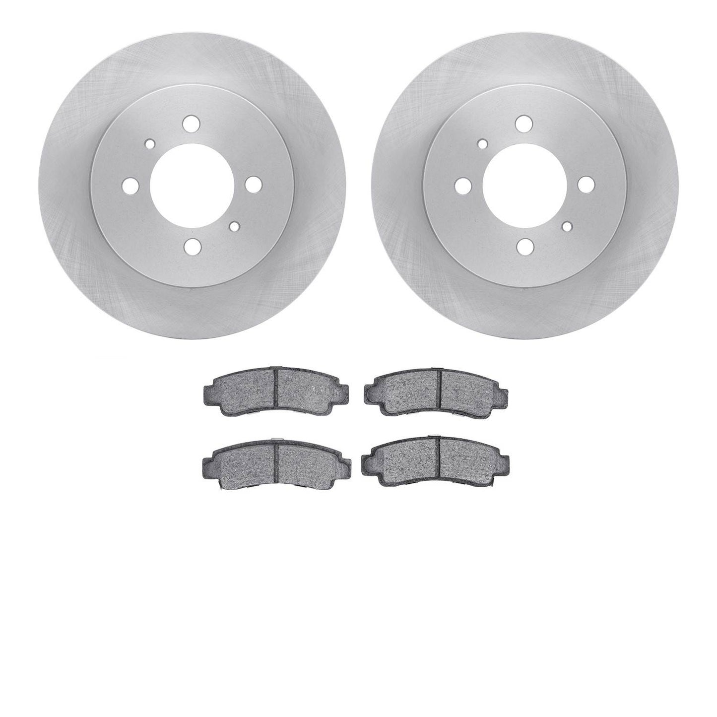 Dynamic Friction Company Disc Brake Pad and Rotor / Drum Brake Shoe and Drum Kit 6302-67042