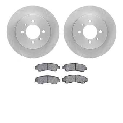 Dynamic Friction Company Disc Brake Pad and Rotor / Drum Brake Shoe and Drum Kit 6302-67042