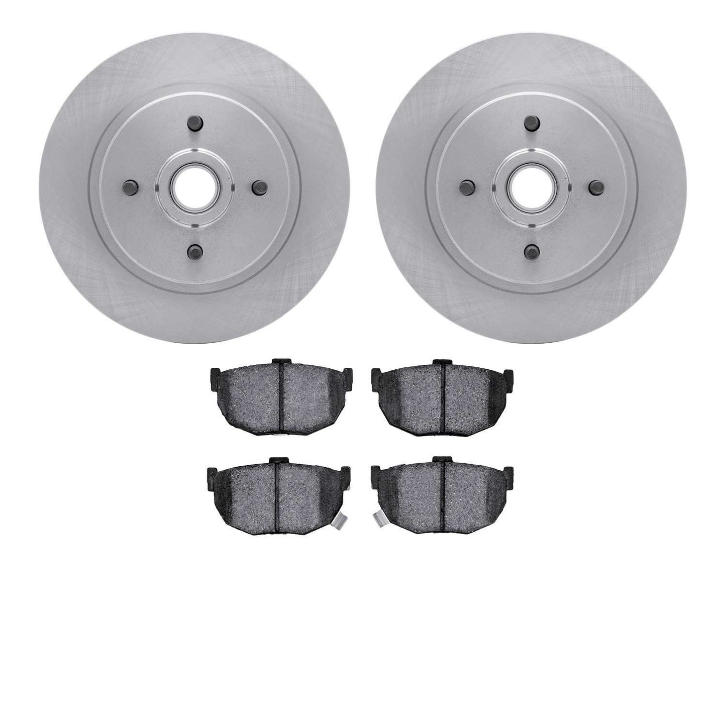 Dynamic Friction Company Disc Brake Pad and Rotor / Drum Brake Shoe and Drum Kit 6302-67043