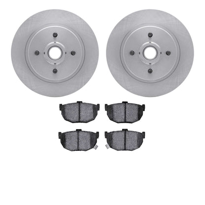 Dynamic Friction Company Disc Brake Pad and Rotor / Drum Brake Shoe and Drum Kit 6302-67043