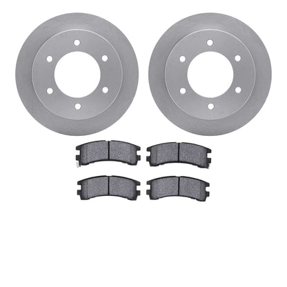 Dynamic Friction Company Disc Brake Pad and Rotor / Drum Brake Shoe and Drum Kit 6302-67055