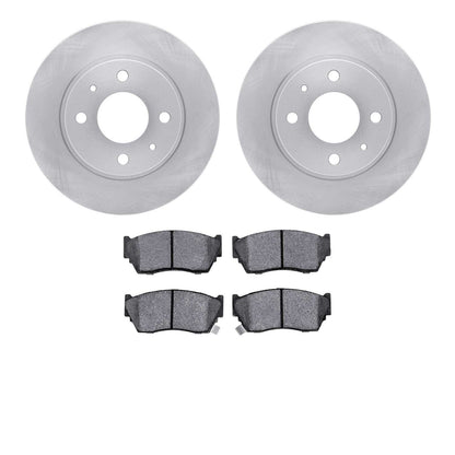 Dynamic Friction Company Disc Brake Pad and Rotor / Drum Brake Shoe and Drum Kit 6302-67060