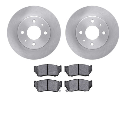 Dynamic Friction Company Disc Brake Pad and Rotor / Drum Brake Shoe and Drum Kit 6302-67061