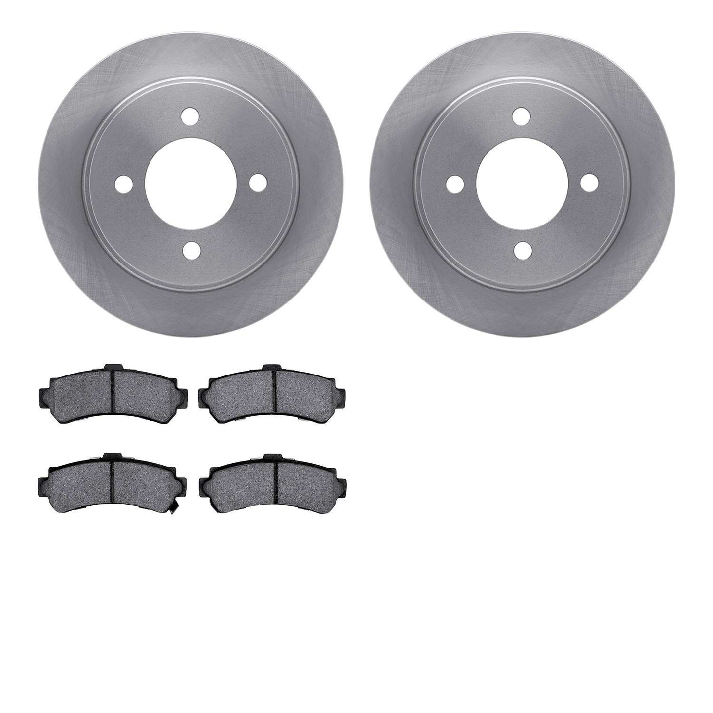 Dynamic Friction Company Disc Brake Pad and Rotor / Drum Brake Shoe and Drum Kit 6302-67076