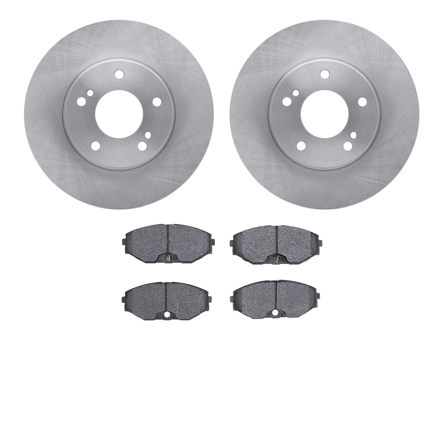 Dynamic Friction Company Disc Brake Pad and Rotor / Drum Brake Shoe and Drum Kit 6302-68001