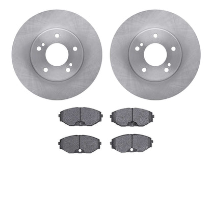 Dynamic Friction Company Disc Brake Pad and Rotor / Drum Brake Shoe and Drum Kit 6302-68001