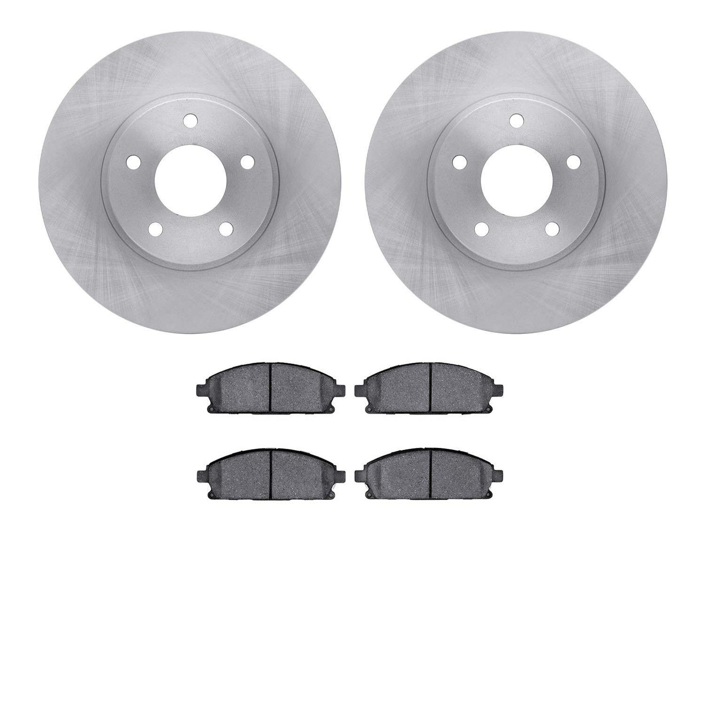 Dynamic Friction Company Disc Brake Pad and Rotor / Drum Brake Shoe and Drum Kit 6302-68008