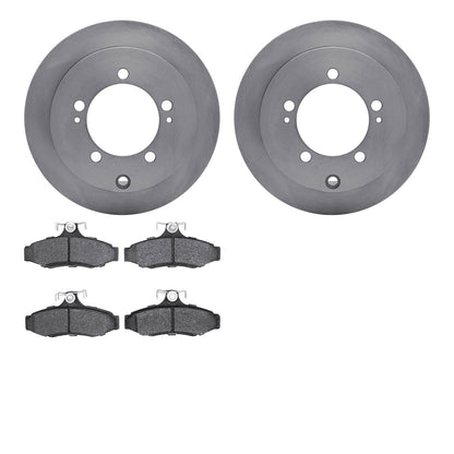 Dynamic Friction Company Disc Brake Pad and Rotor / Drum Brake Shoe and Drum Kit 6302-72004