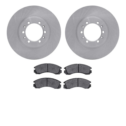 Dynamic Friction Company Disc Brake Pad and Rotor / Drum Brake Shoe and Drum Kit 6302-72043