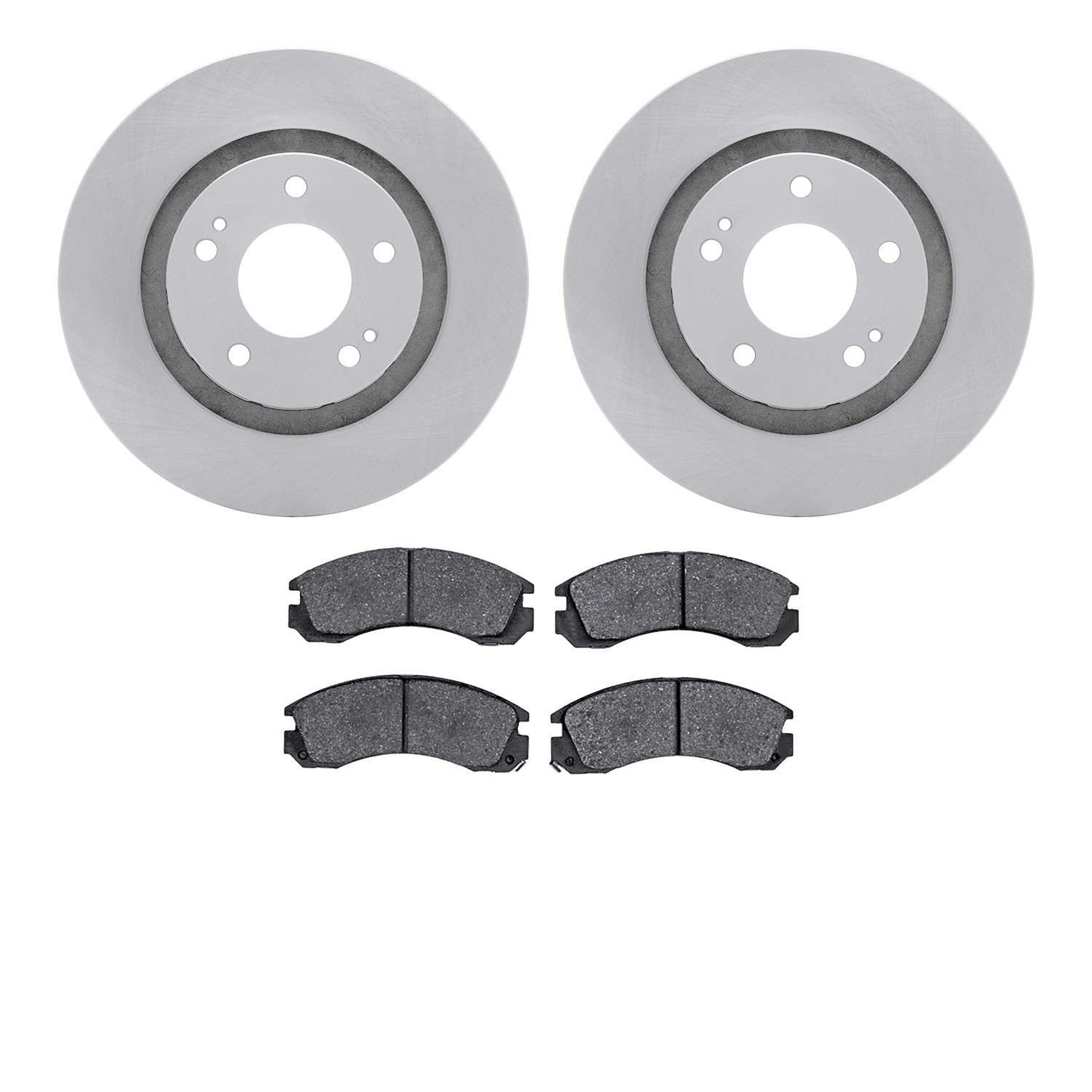Dynamic Friction Company Disc Brake Pad and Rotor / Drum Brake Shoe and Drum Kit 6302-72045
