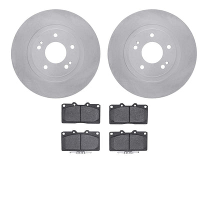 Dynamic Friction Company Disc Brake Pad and Rotor / Drum Brake Shoe and Drum Kit 6302-72047
