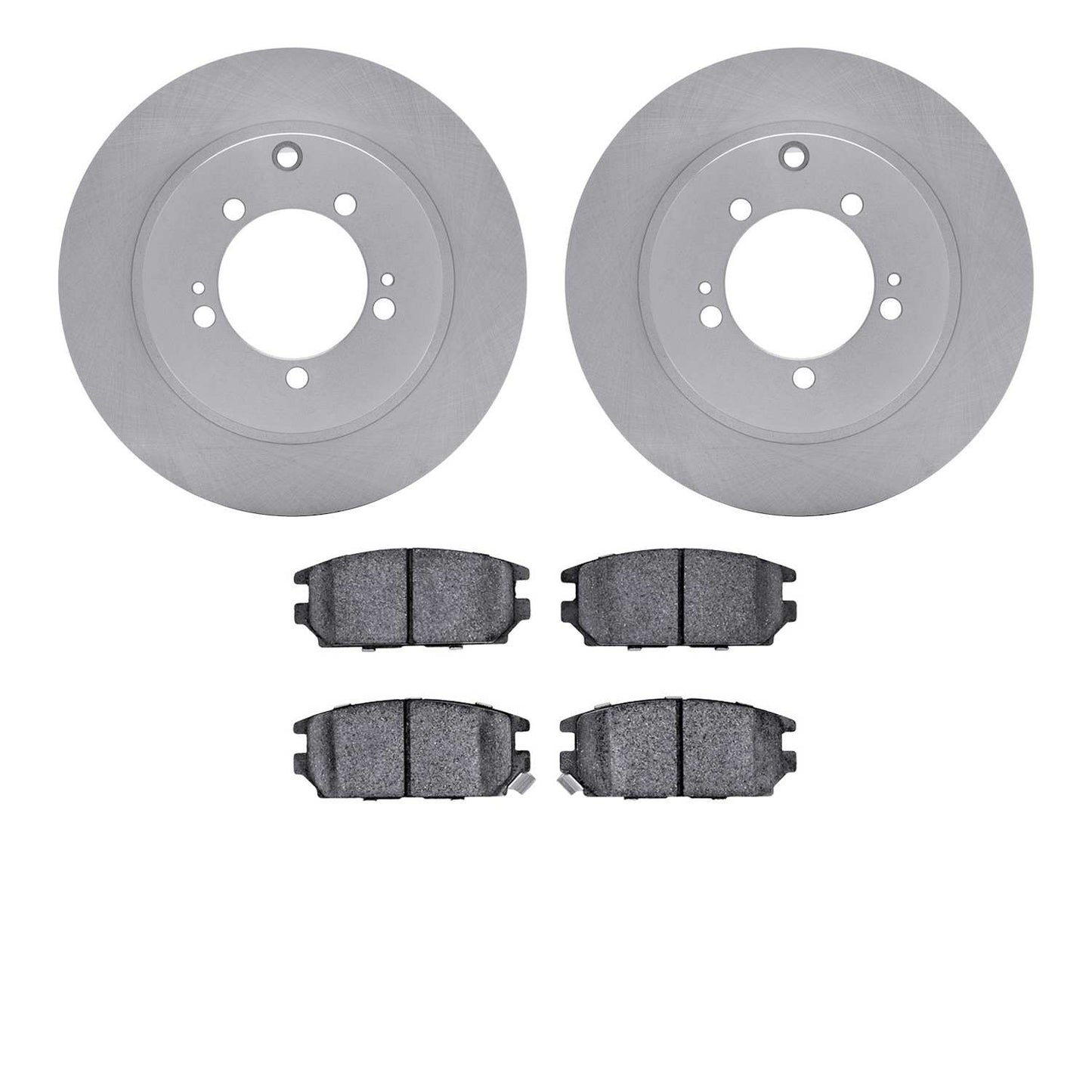 Dynamic Friction Company Disc Brake Pad and Rotor / Drum Brake Shoe and Drum Kit 6302-72053