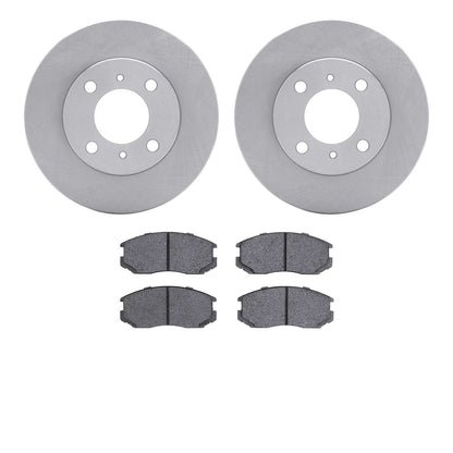 Dynamic Friction Company Disc Brake Pad and Rotor / Drum Brake Shoe and Drum Kit 6302-72062