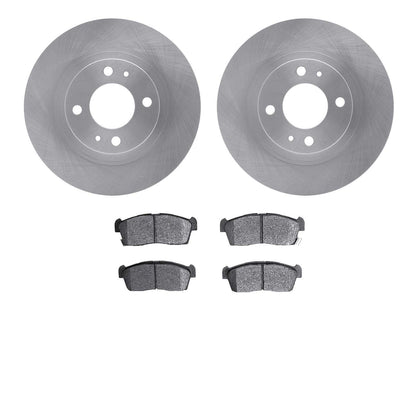 Dynamic Friction Company Disc Brake Pad and Rotor / Drum Brake Shoe and Drum Kit 6302-72086