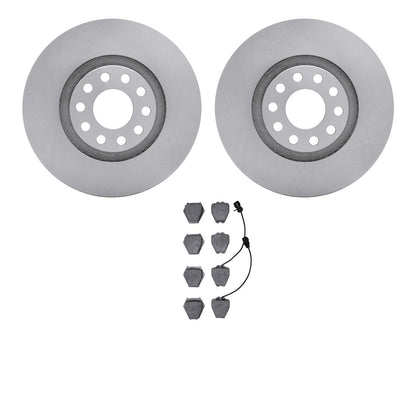 Dynamic Friction Company Disc Brake Pad and Rotor / Drum Brake Shoe and Drum Kit 6302-73003