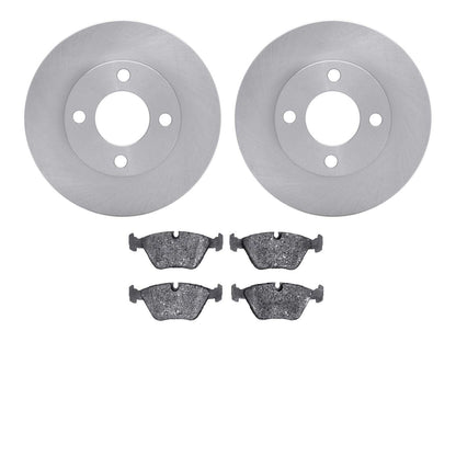 Dynamic Friction Company Disc Brake Pad and Rotor / Drum Brake Shoe and Drum Kit 6302-73029