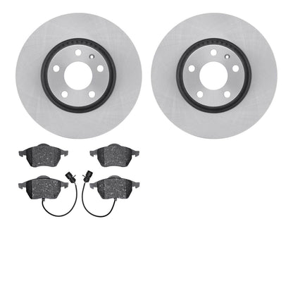Dynamic Friction Company Disc Brake Pad and Rotor / Drum Brake Shoe and Drum Kit 6302-73036