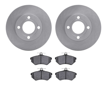 Dynamic Friction Company Disc Brake Pad and Rotor / Drum Brake Shoe and Drum Kit 6302-73037