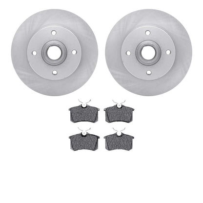 Dynamic Friction Company Disc Brake Pad and Rotor / Drum Brake Shoe and Drum Kit 6302-74003