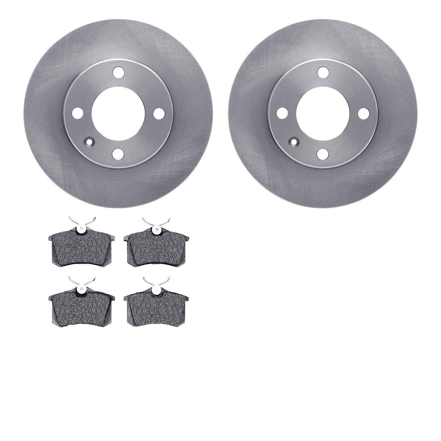 Dynamic Friction Company Disc Brake Pad and Rotor / Drum Brake Shoe and Drum Kit 6302-74004