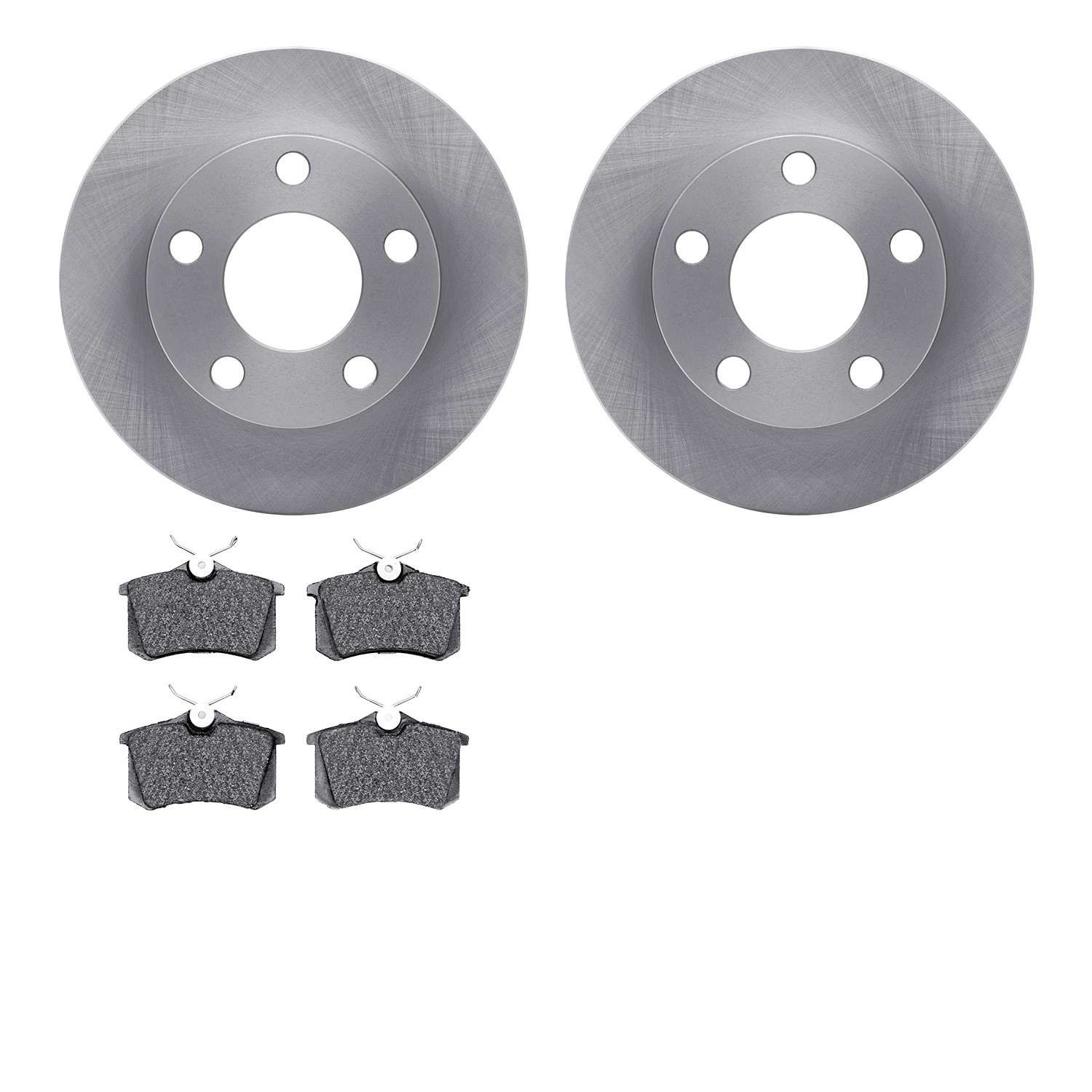 Dynamic Friction Company Disc Brake Pad and Rotor / Drum Brake Shoe and Drum Kit 6302-74006