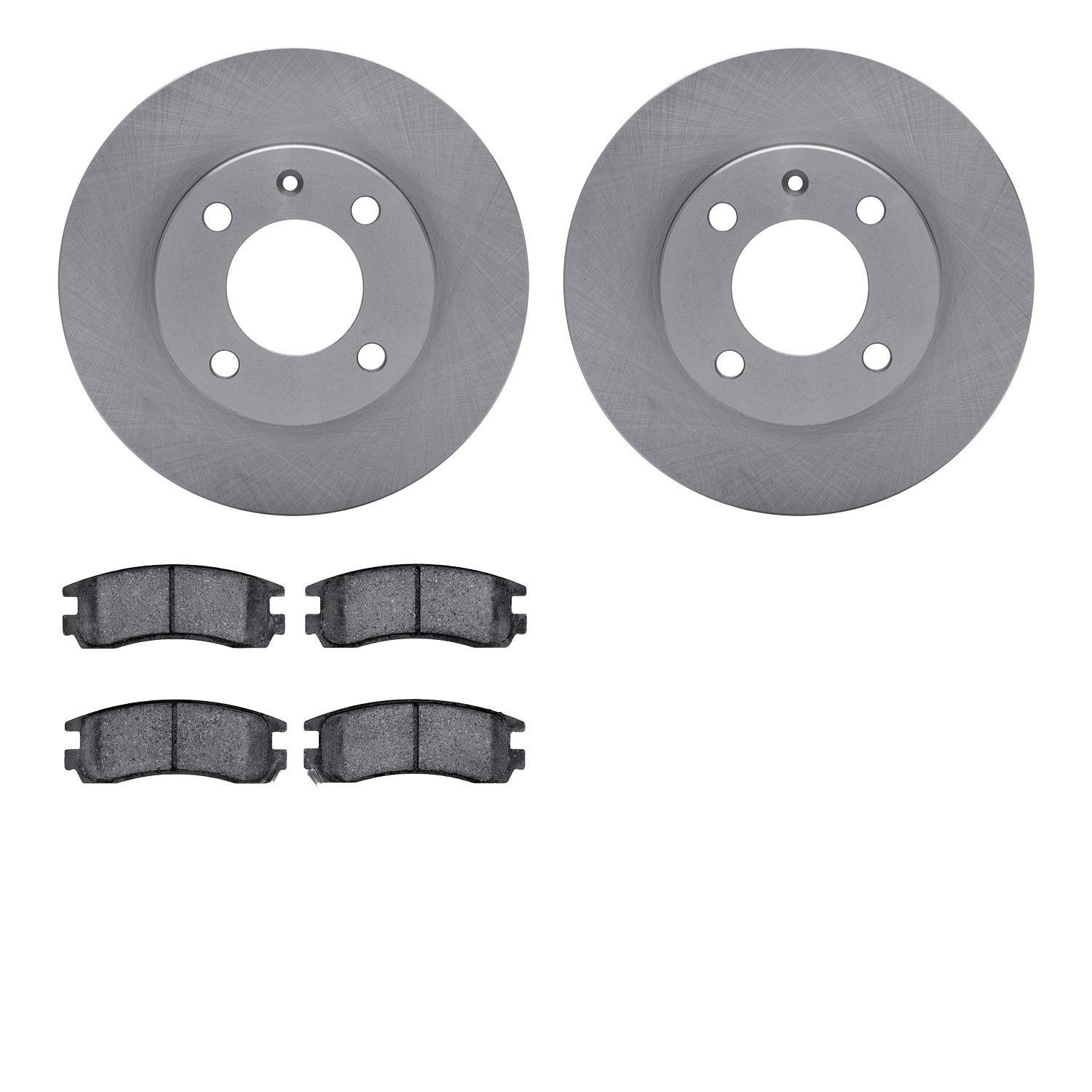 Dynamic Friction Company Disc Brake Pad and Rotor / Drum Brake Shoe and Drum Kit 6302-74014