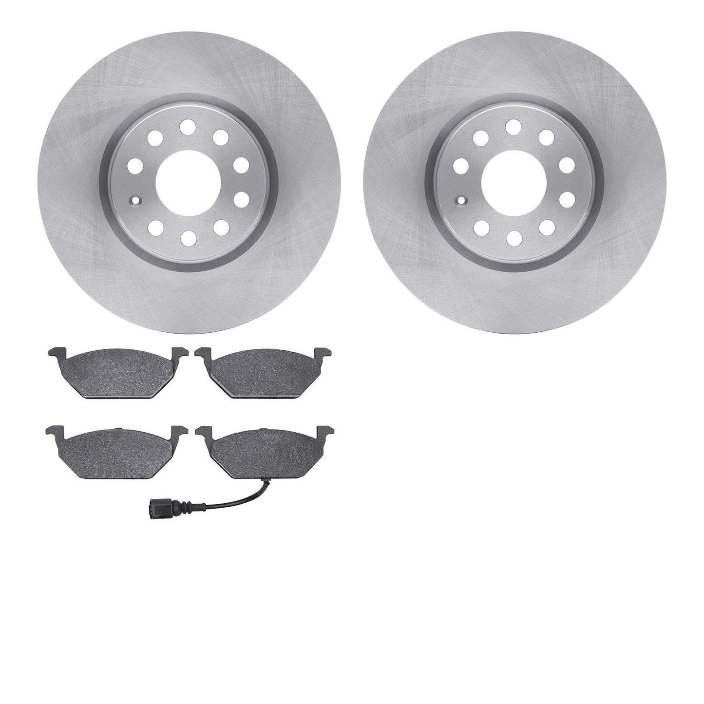 Dynamic Friction Company Disc Brake Pad and Rotor / Drum Brake Shoe and Drum Kit 6302-74065