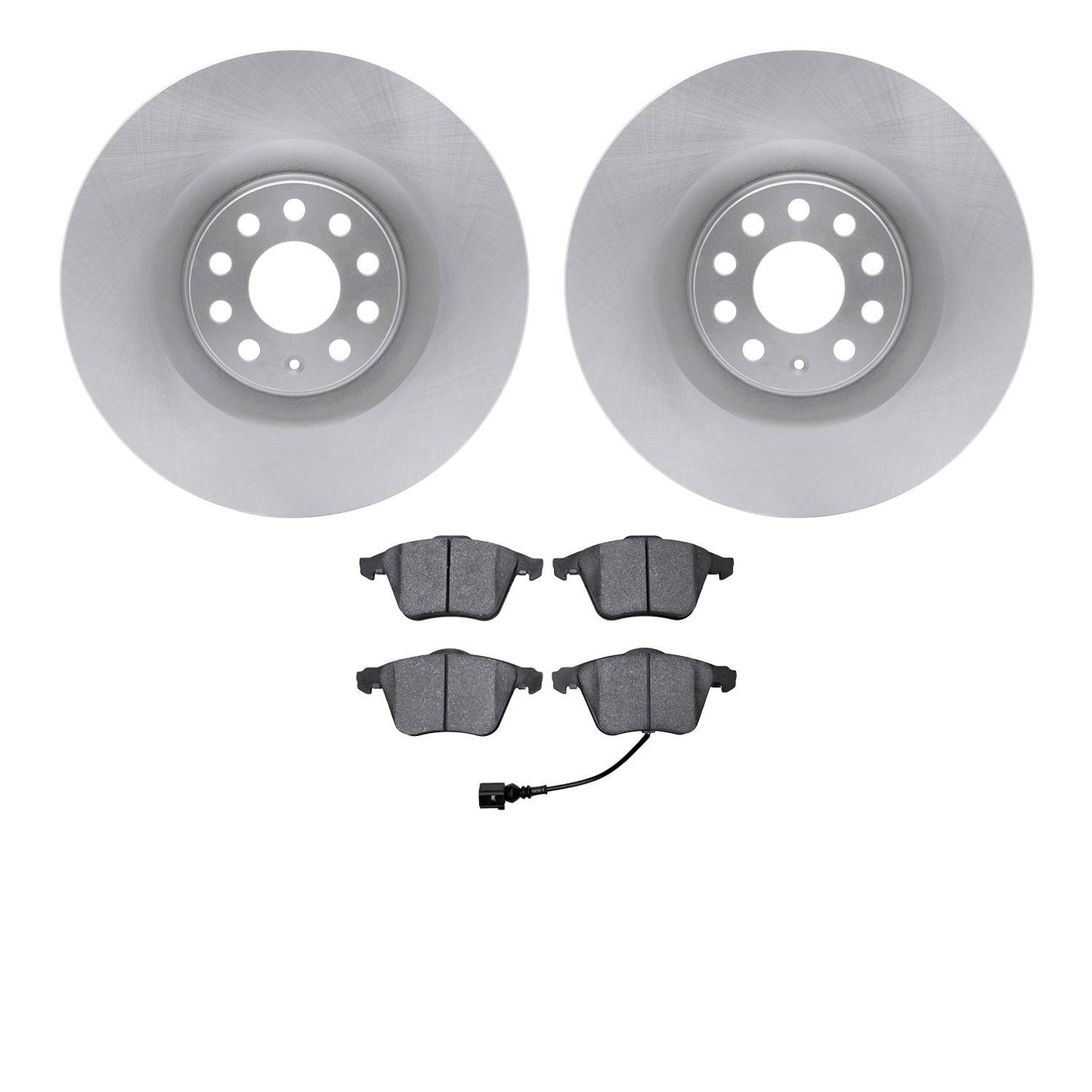 Dynamic Friction Company Disc Brake Pad and Rotor / Drum Brake Shoe and Drum Kit 6302-74086