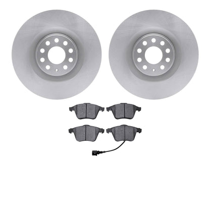 Dynamic Friction Company Disc Brake Pad and Rotor / Drum Brake Shoe and Drum Kit 6302-74086