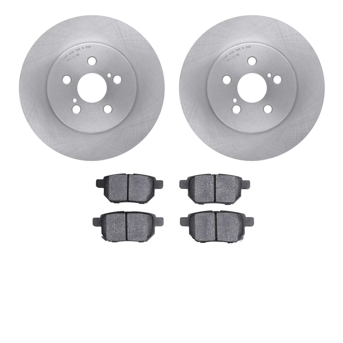 Dynamic Friction Company Disc Brake Pad and Rotor / Drum Brake Shoe and Drum Kit 6302-75035