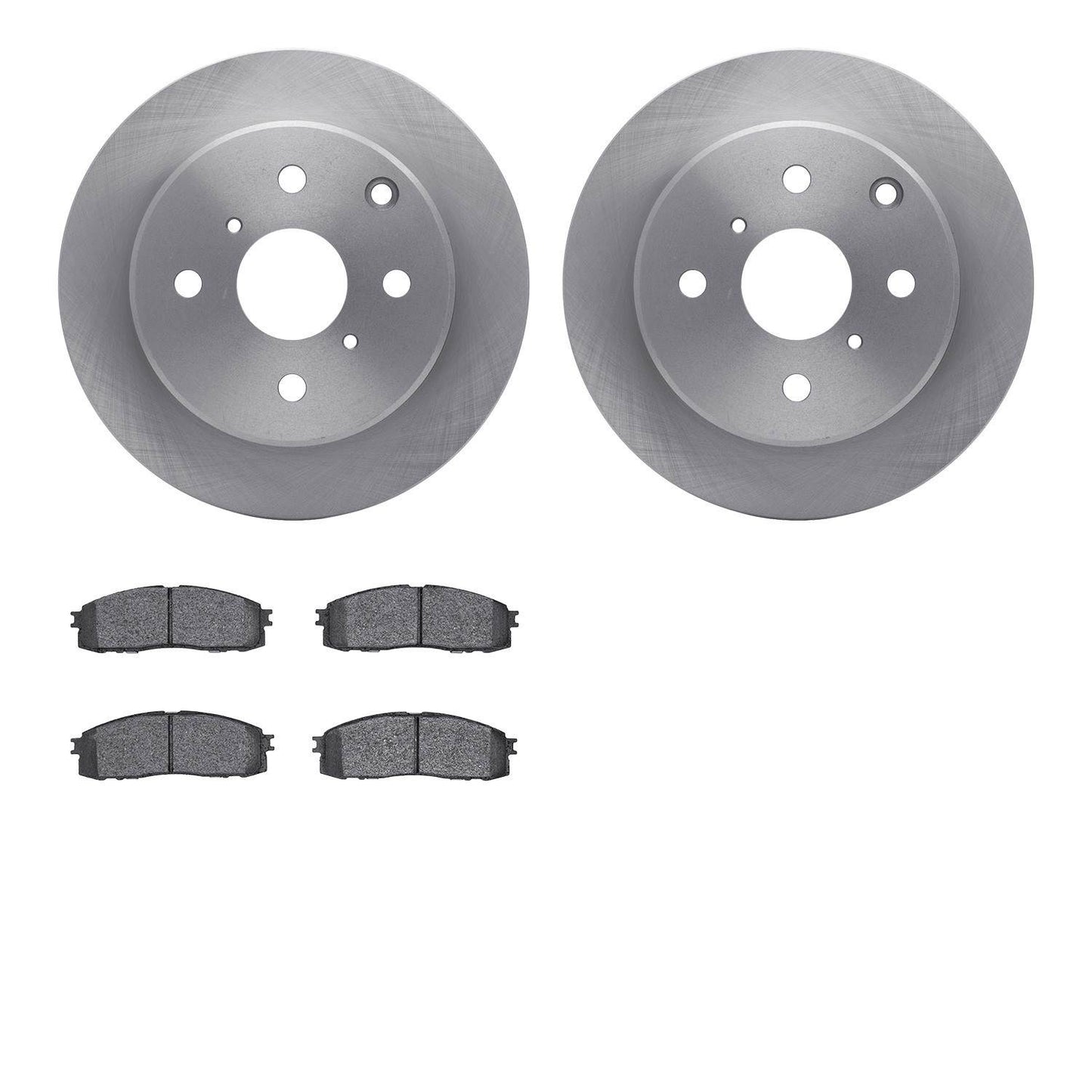 Dynamic Friction Company Disc Brake Pad and Rotor / Drum Brake Shoe and Drum Kit 6302-76005