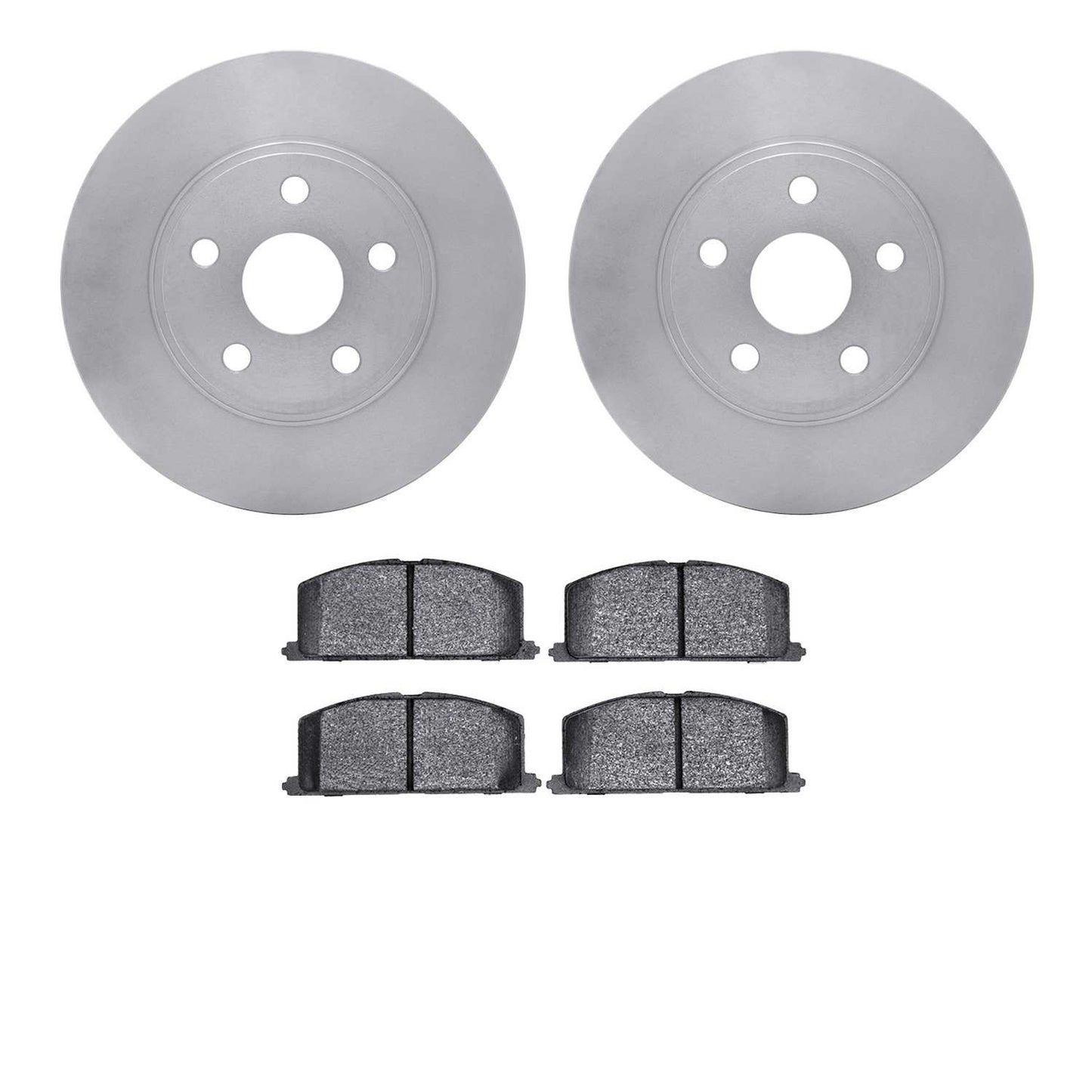 Dynamic Friction Company Disc Brake Pad and Rotor / Drum Brake Shoe and Drum Kit 6302-76034