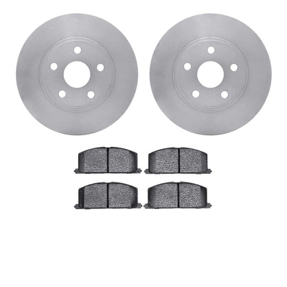 Dynamic Friction Company Disc Brake Pad and Rotor / Drum Brake Shoe and Drum Kit 6302-76034