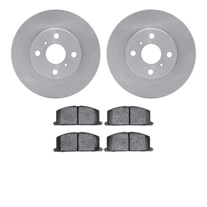Dynamic Friction Company Disc Brake Pad and Rotor / Drum Brake Shoe and Drum Kit 6302-76040
