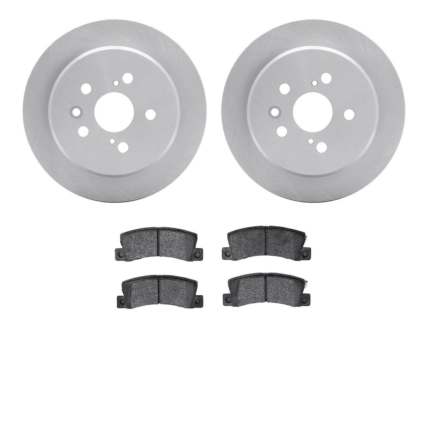 Dynamic Friction Company Disc Brake Pad and Rotor / Drum Brake Shoe and Drum Kit 6302-76053